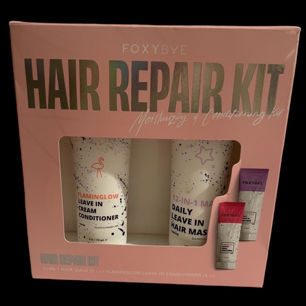 FOXYBAE HAIR REPAIR KIT! 🦊💗